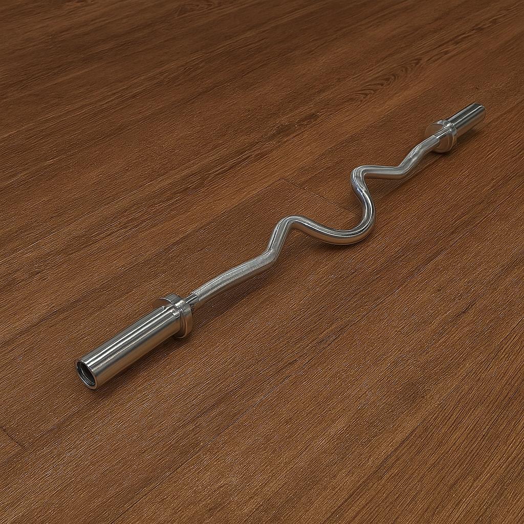 میله هالتر خم ۱۲۰ سانتیمتری پاورجیم (Curl Bar)