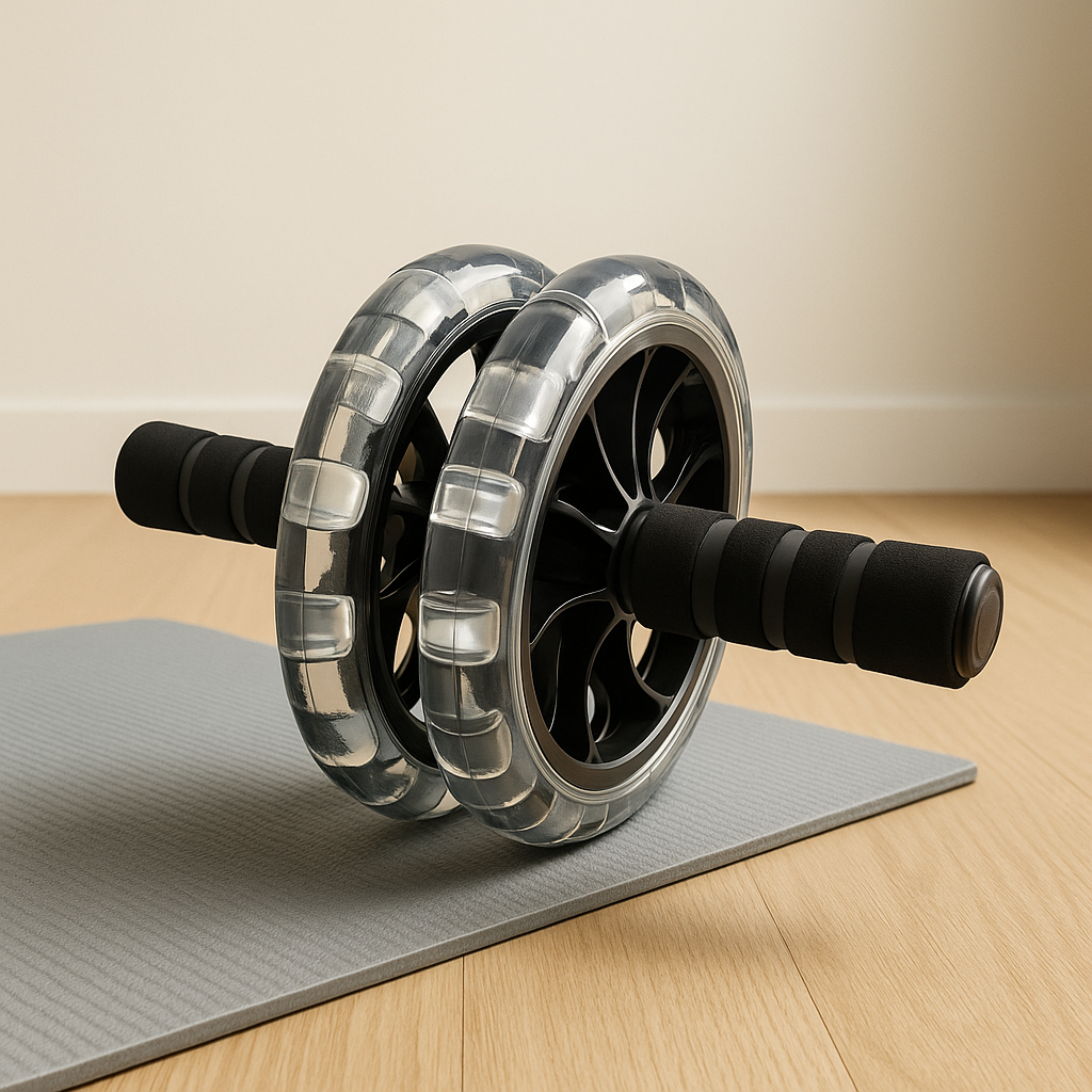 چرخ تمرین شکم دوبل Tamax | Dual Ab Roller Wheel