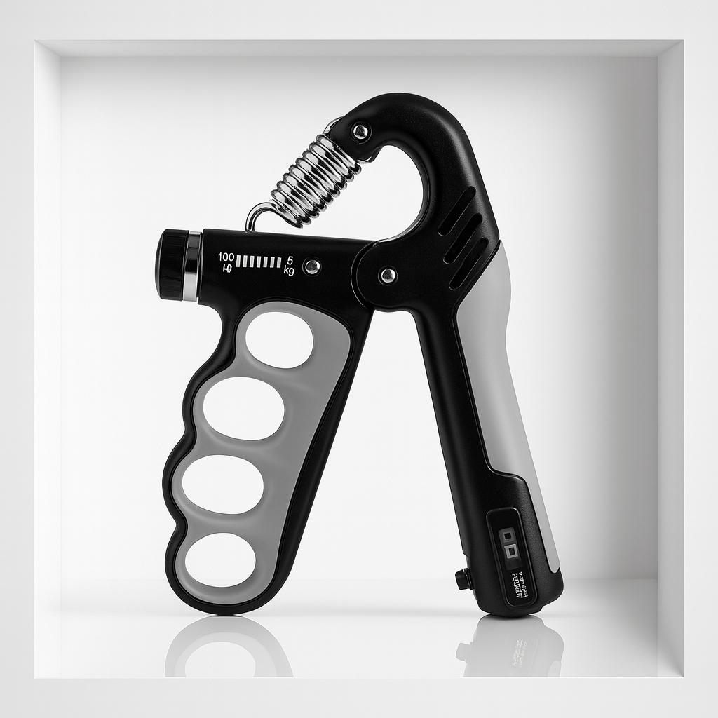 فنر تقویت مچ دست قابل‌تنظیم ۵–۱۰۰ کیلوگرم (Hand Gripper) | آراوا